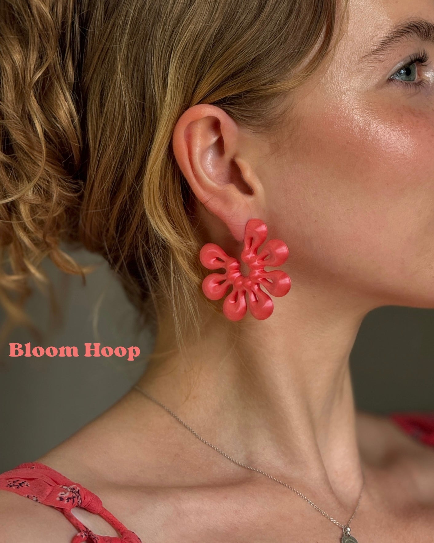 Bloom Hoop - Coral