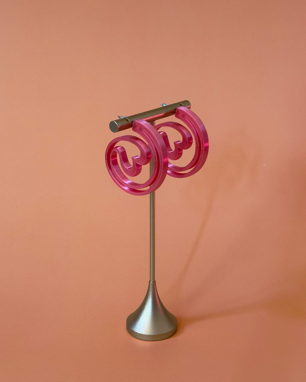 Heart Hoop - Coral