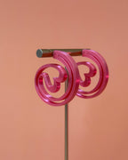Heart Hoop - Coral