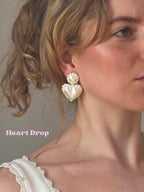 Heart Drop - Pearl
