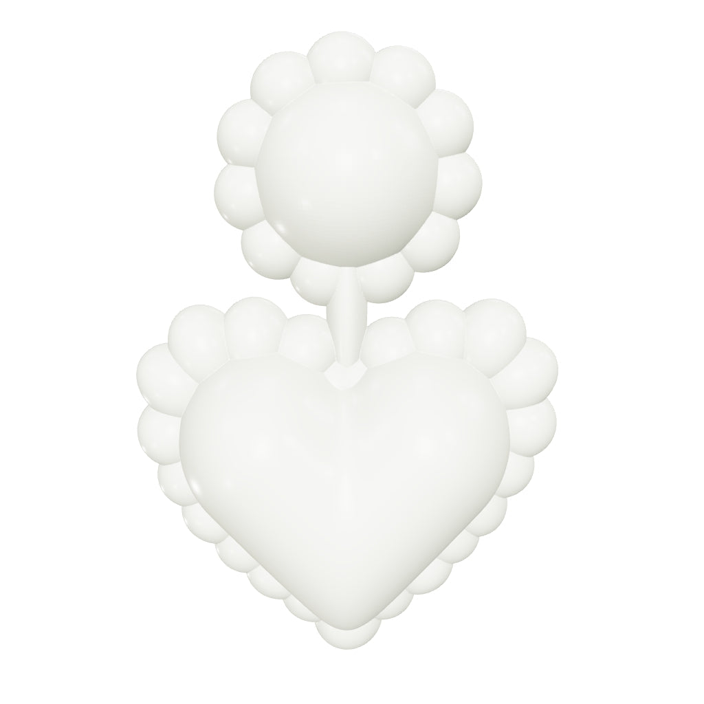 Heart Drop - Pearl