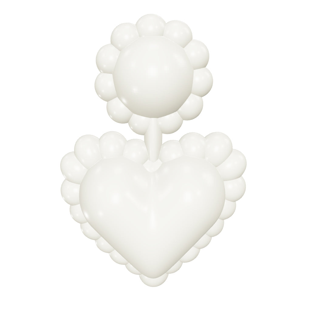 Heart Drop - Pearl